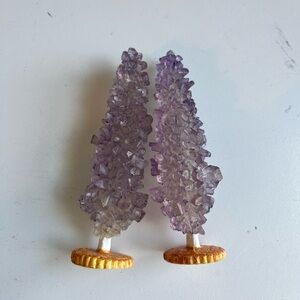 Lemax Sugar ‘N Spice Retired Rock Candy Tree Grape Rare Christmas Village Decor